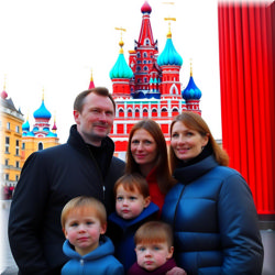 Прошу пригласить нашу семью в Кремль